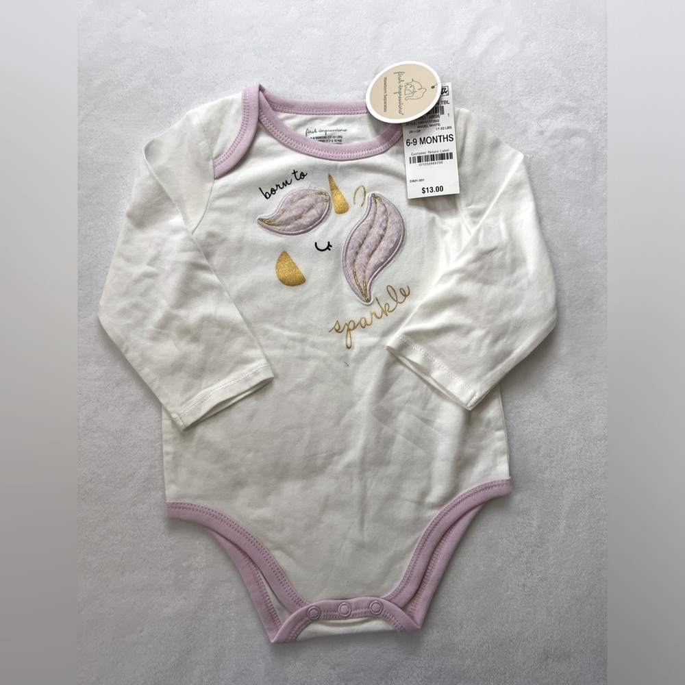 Unicorn Long Sleeve Onesie